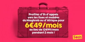 Promotion Sosh option afrique maghreb